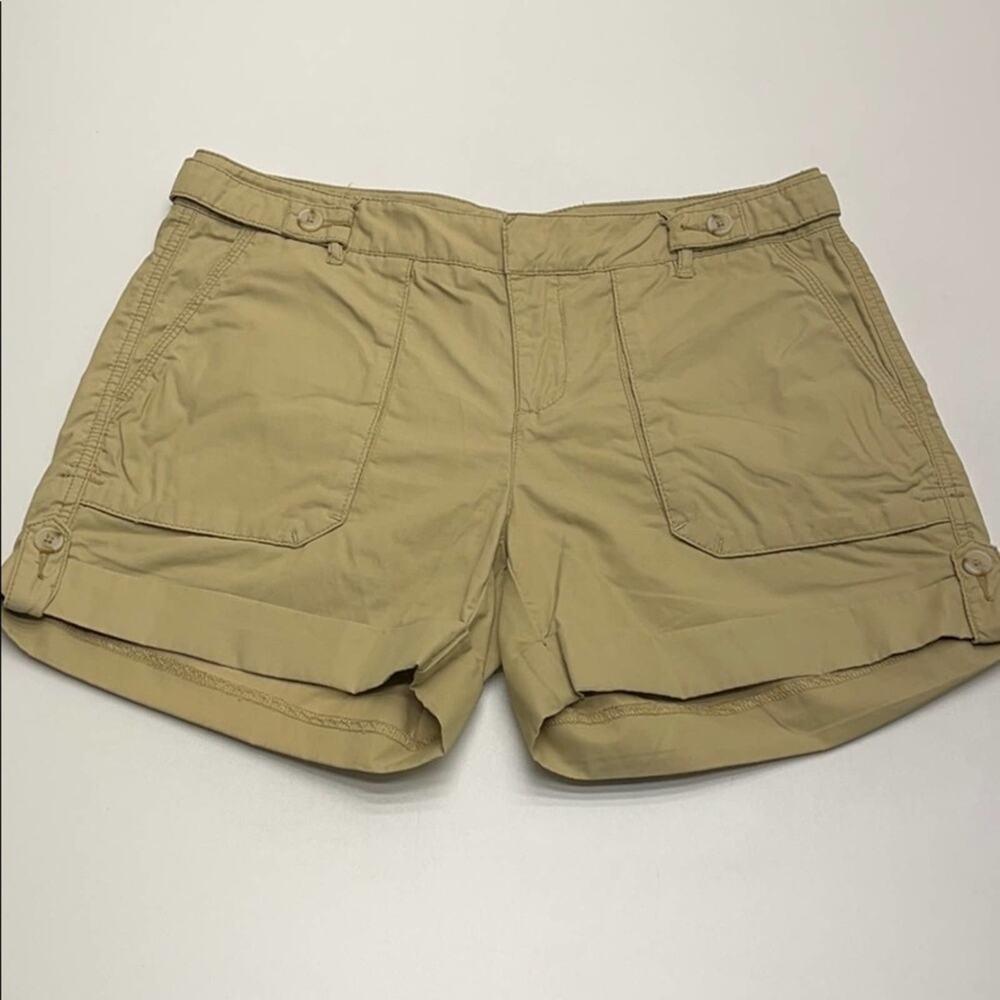 TOMMY HILFIGER Womens 6 Khaki Tan Shorts